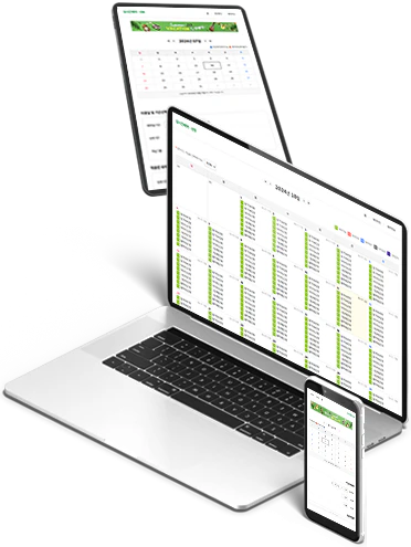 펜션 실시간예약 목업