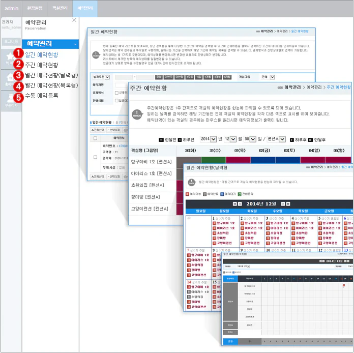 통계 기능 관리